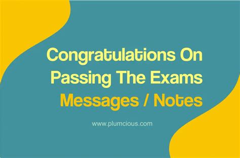 70 Congratulations For Passing The Board Exam Messages, Notes And.